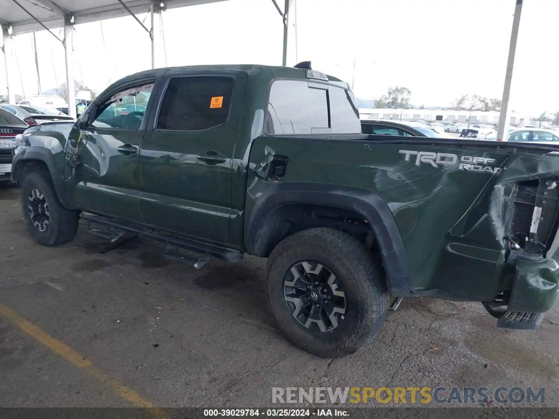 14 Photograph of a damaged car 3TMAZ5CN5MM155712 TOYOTA TACOMA 2021