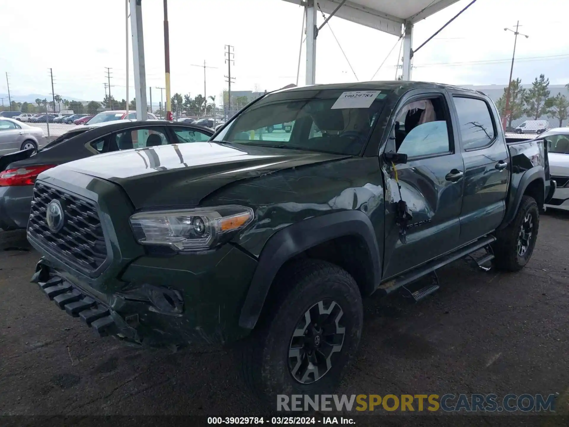 2 Photograph of a damaged car 3TMAZ5CN5MM155712 TOYOTA TACOMA 2021