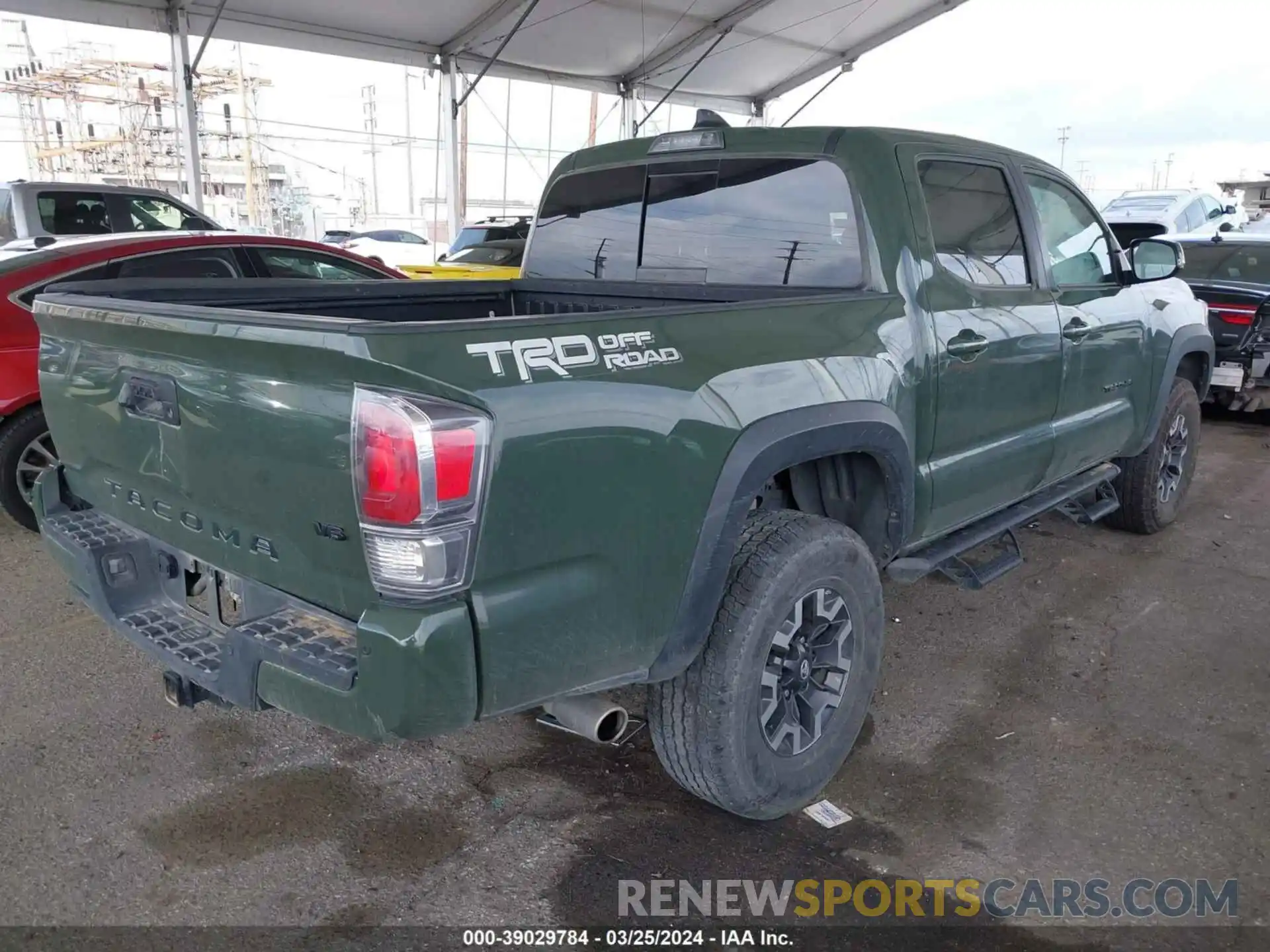 4 Фотография поврежденного автомобиля 3TMAZ5CN5MM155712 TOYOTA TACOMA 2021