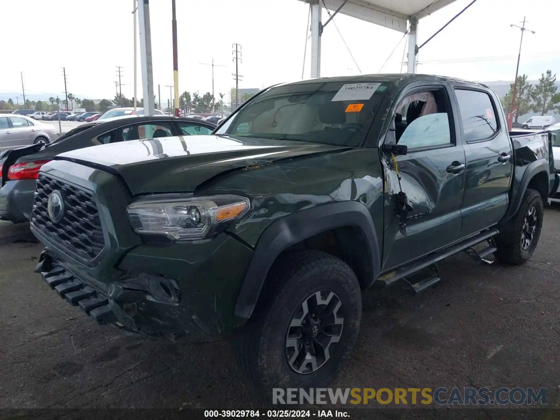 6 Фотография поврежденного автомобиля 3TMAZ5CN5MM155712 TOYOTA TACOMA 2021