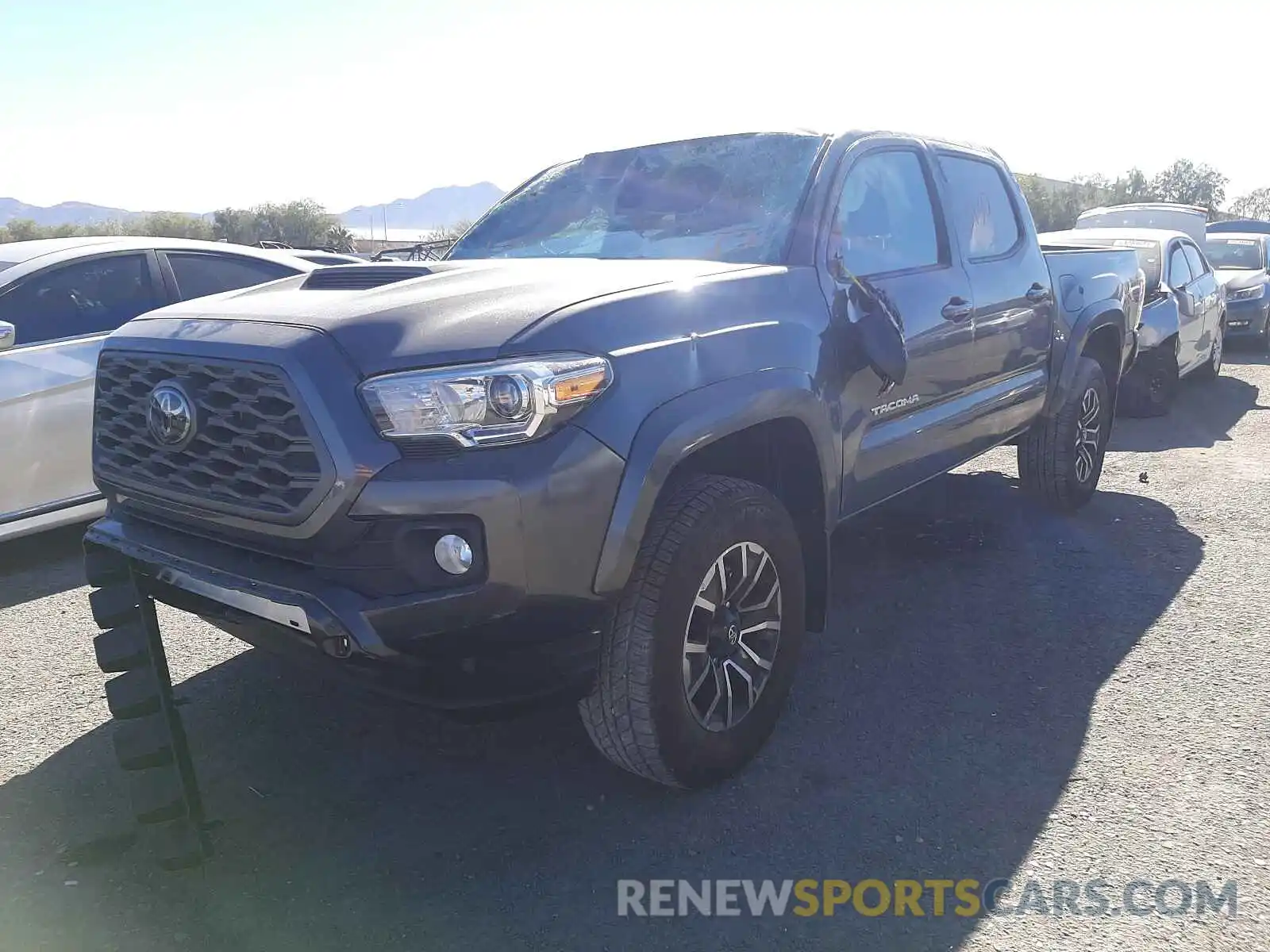 2 Photograph of a damaged car 3TMAZ5CN5MM157752 TOYOTA TACOMA 2021