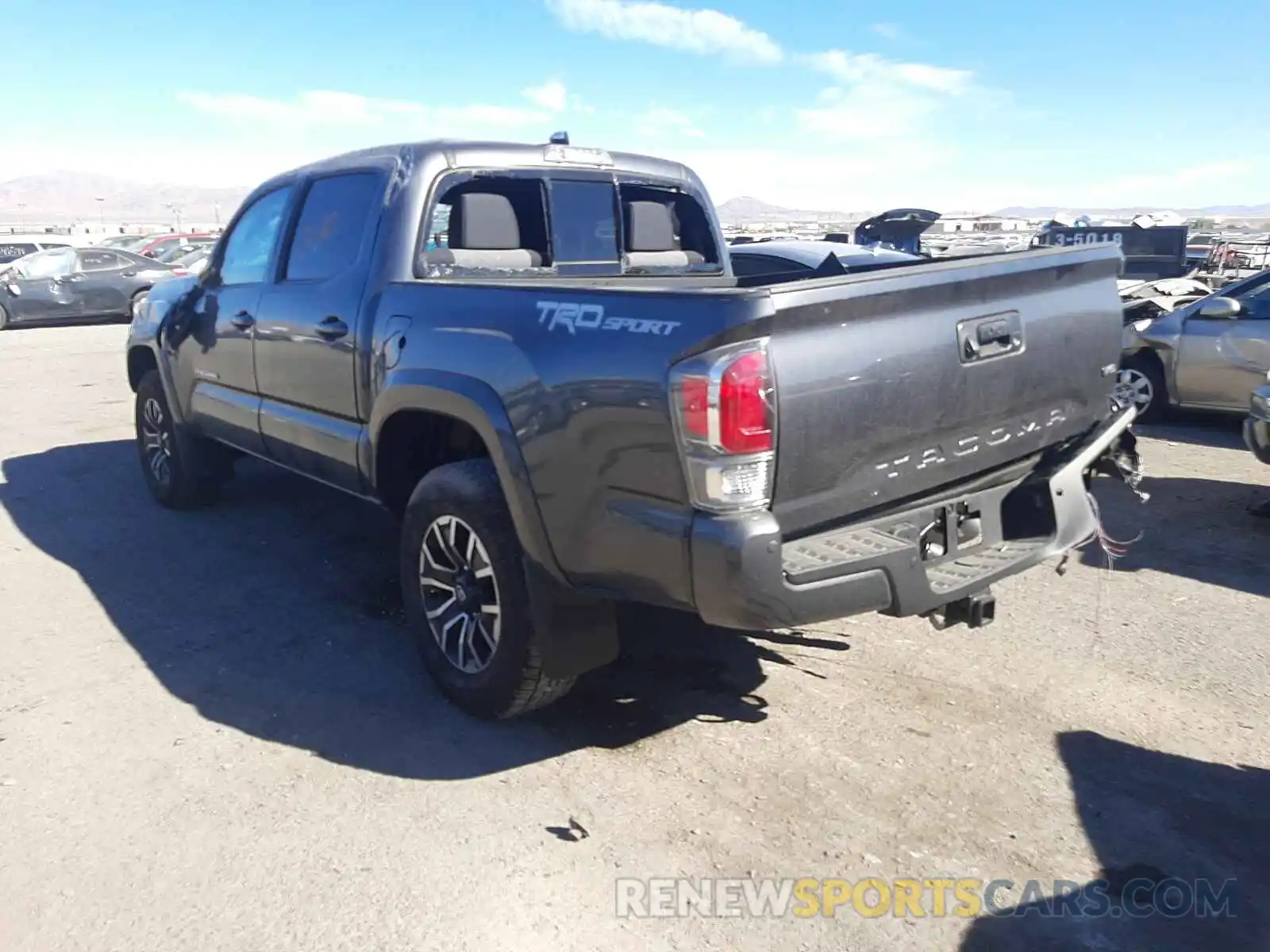 3 Photograph of a damaged car 3TMAZ5CN5MM157752 TOYOTA TACOMA 2021