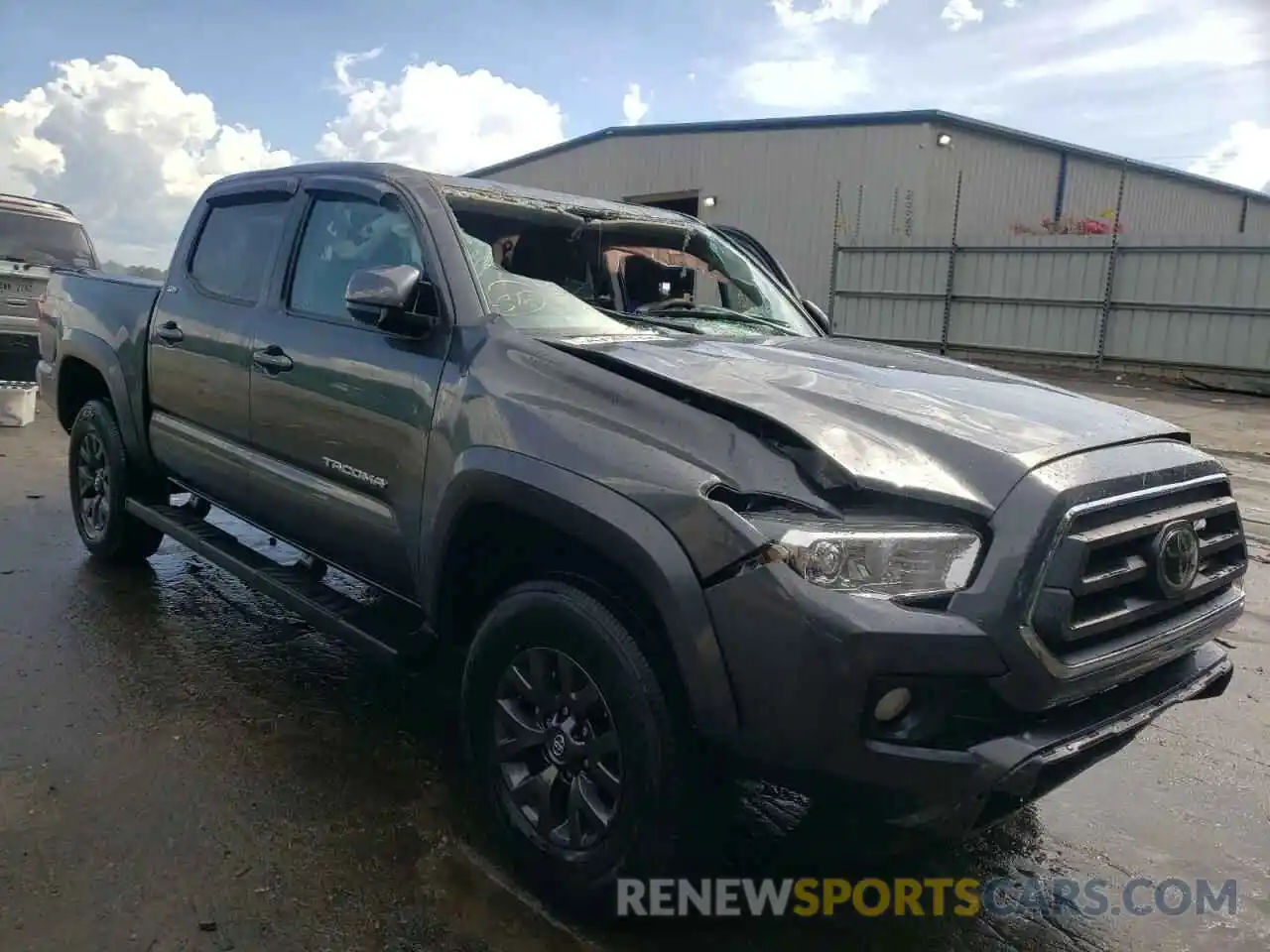 1 Photograph of a damaged car 3TMAZ5CN6MM140927 TOYOTA TACOMA 2021