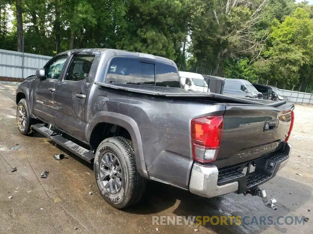 3 Photograph of a damaged car 3TMAZ5CN6MM140927 TOYOTA TACOMA 2021