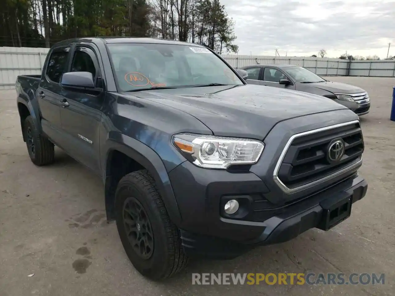 1 Photograph of a damaged car 3TMAZ5CN6MM141690 TOYOTA TACOMA 2021