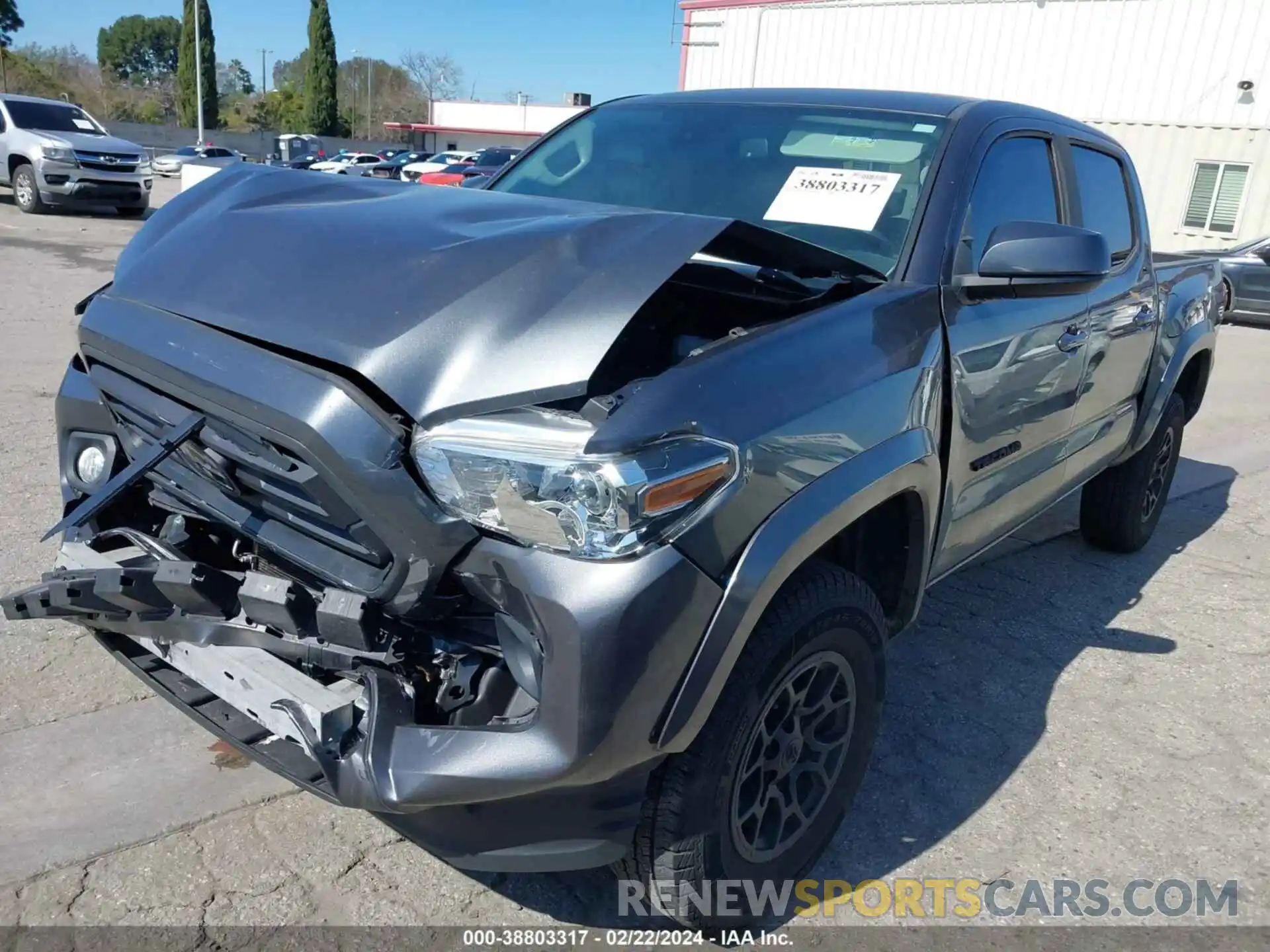 2 Photograph of a damaged car 3TMAZ5CN6MM149482 TOYOTA TACOMA 2021