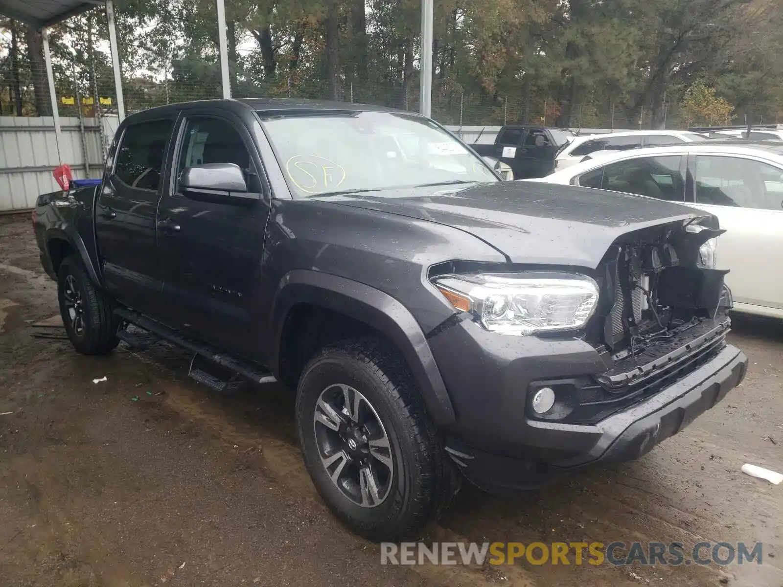 1 Photograph of a damaged car 3TMAZ5CN6MM150535 TOYOTA TACOMA 2021