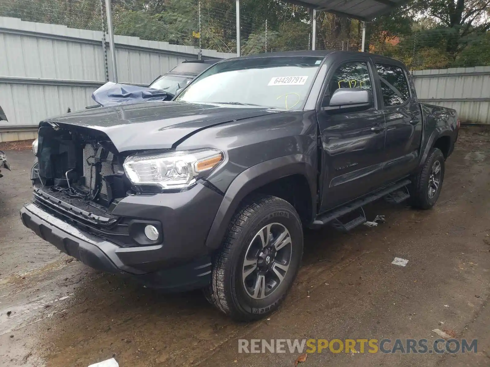 2 Photograph of a damaged car 3TMAZ5CN6MM150535 TOYOTA TACOMA 2021