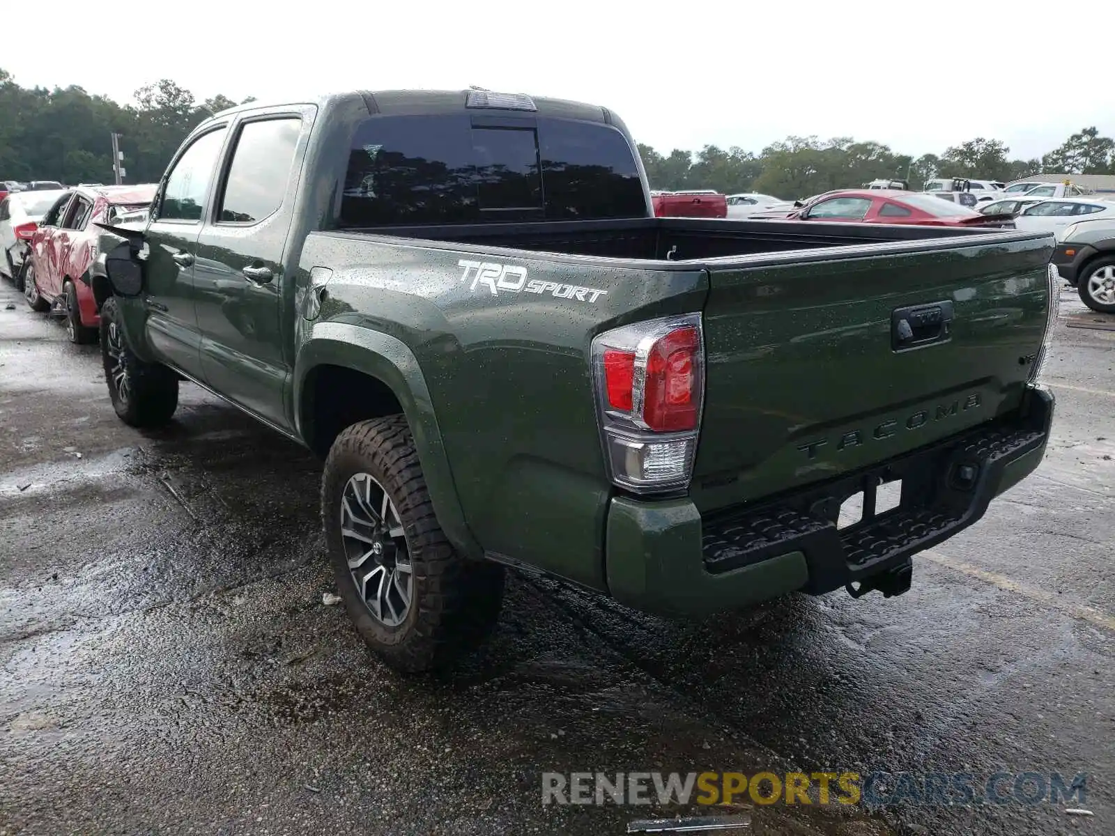 3 Photograph of a damaged car 3TMAZ5CN6MM155024 TOYOTA TACOMA 2021