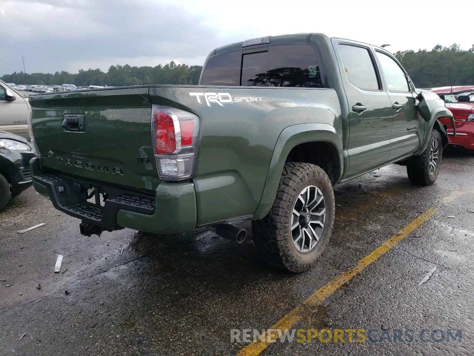 4 Фотография поврежденного автомобиля 3TMAZ5CN6MM155024 TOYOTA TACOMA 2021