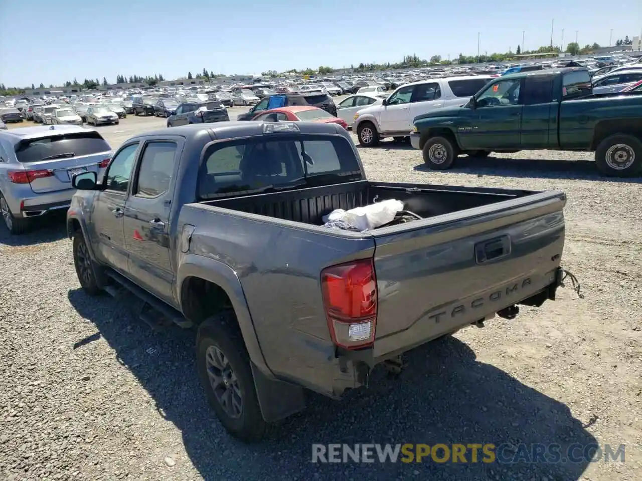 3 Photograph of a damaged car 3TMAZ5CN6MM156397 TOYOTA TACOMA 2021