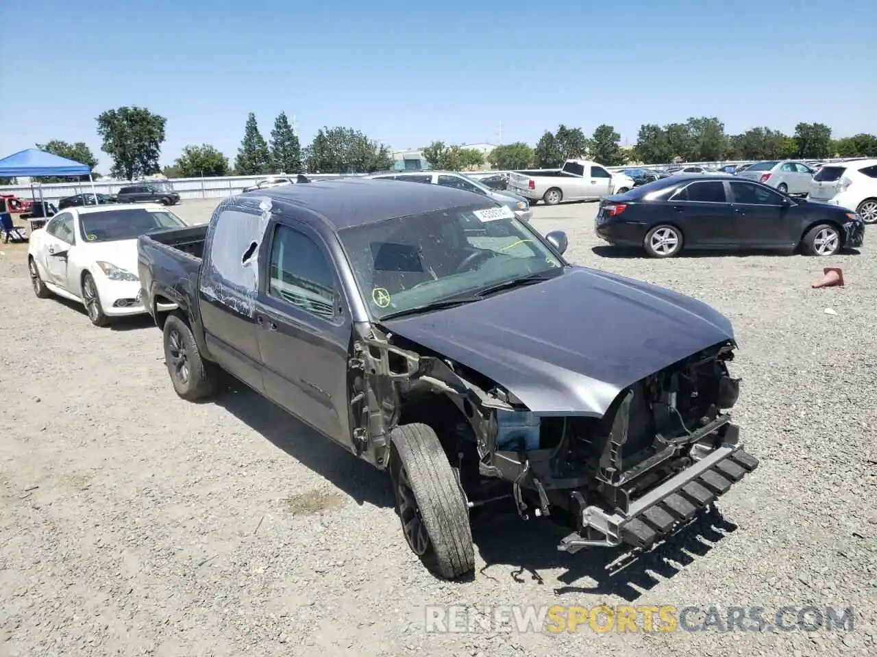 9 Photograph of a damaged car 3TMAZ5CN6MM156397 TOYOTA TACOMA 2021