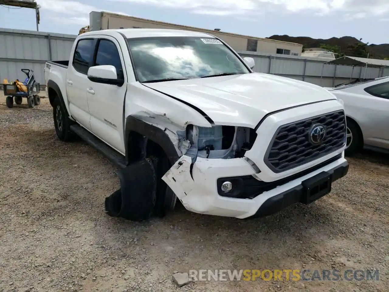 1 Photograph of a damaged car 3TMAZ5CN6MM156934 TOYOTA TACOMA 2021