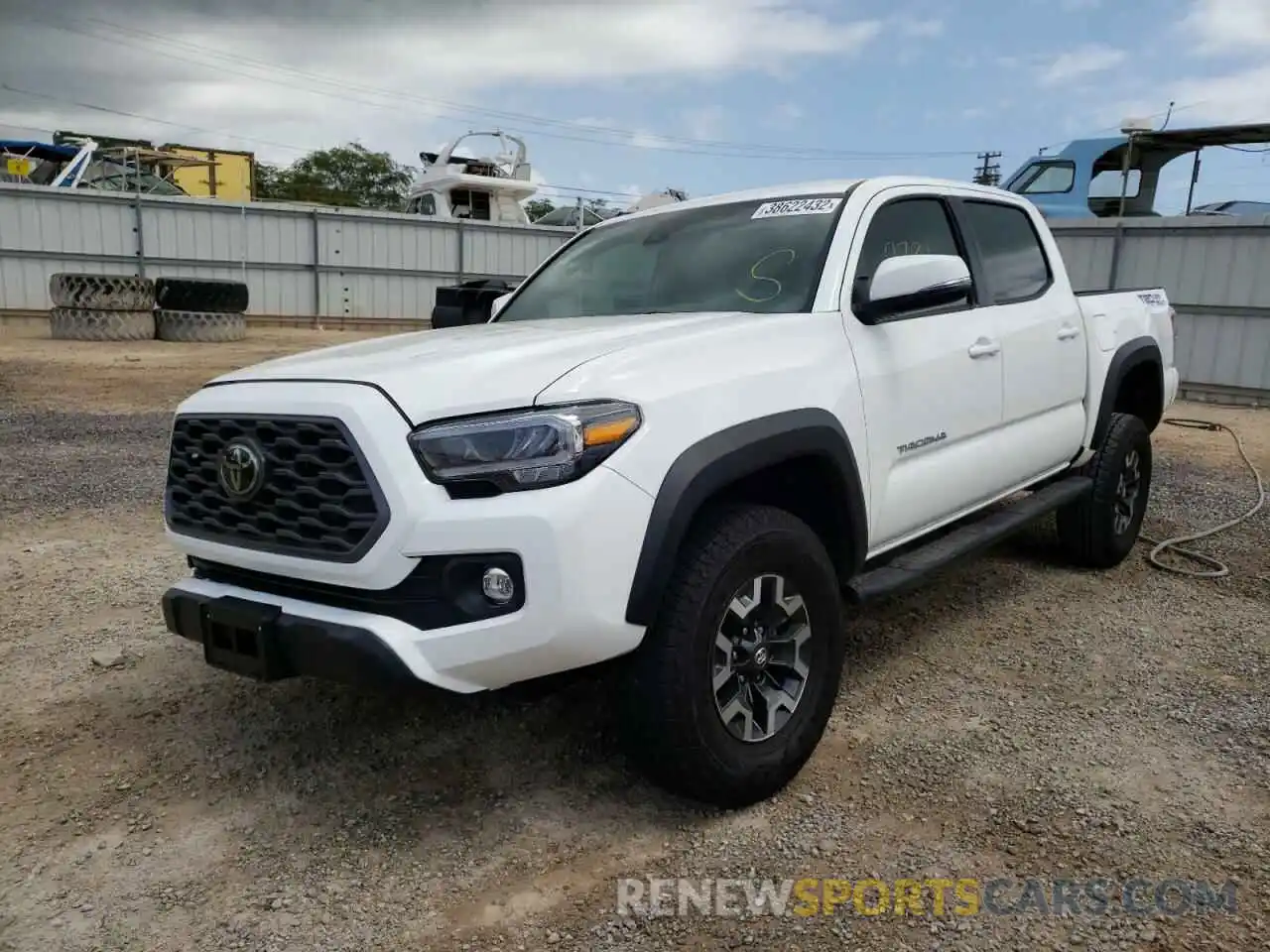 2 Photograph of a damaged car 3TMAZ5CN6MM156934 TOYOTA TACOMA 2021