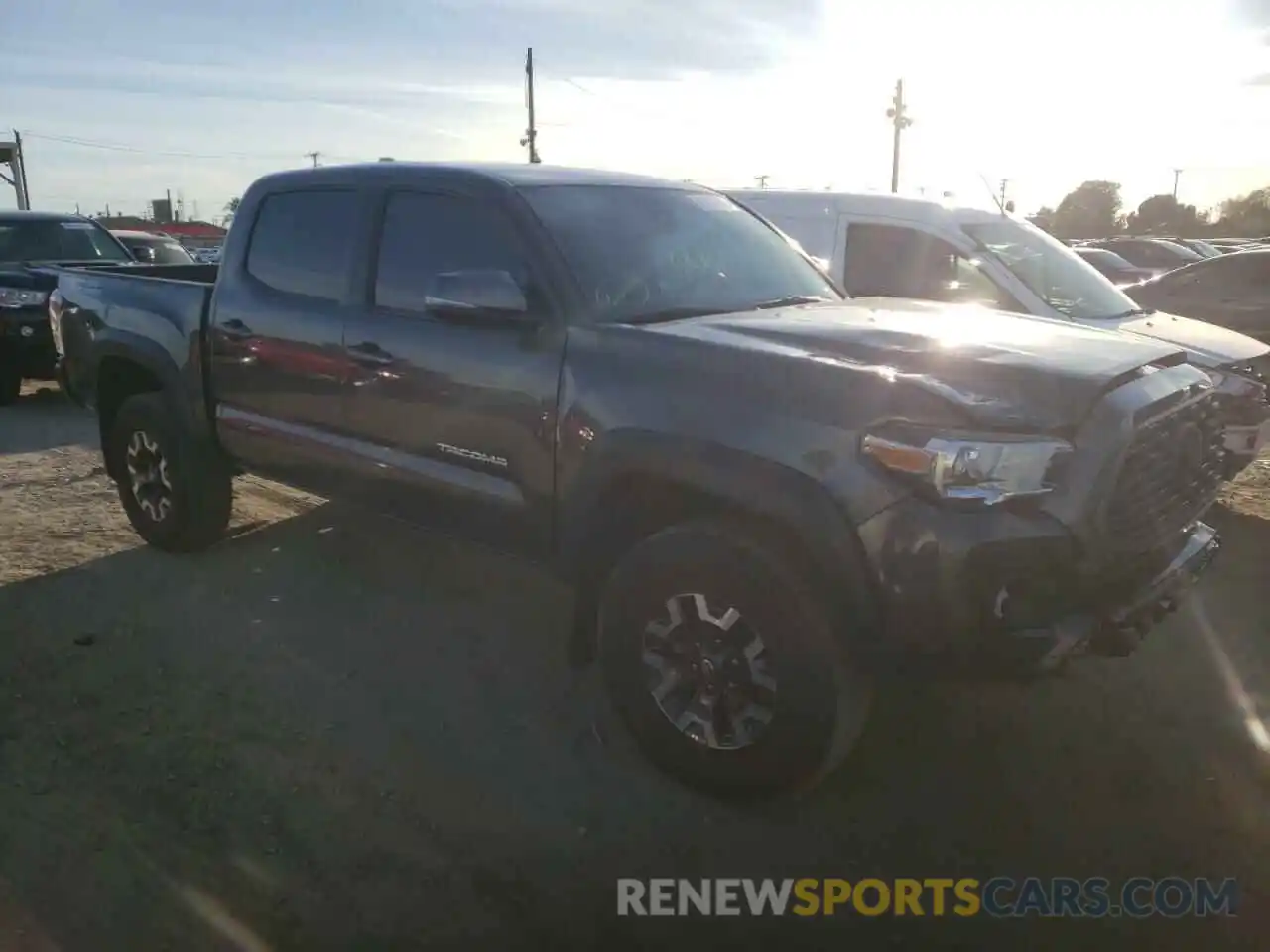 1 Photograph of a damaged car 3TMAZ5CN7MM140483 TOYOTA TACOMA 2021