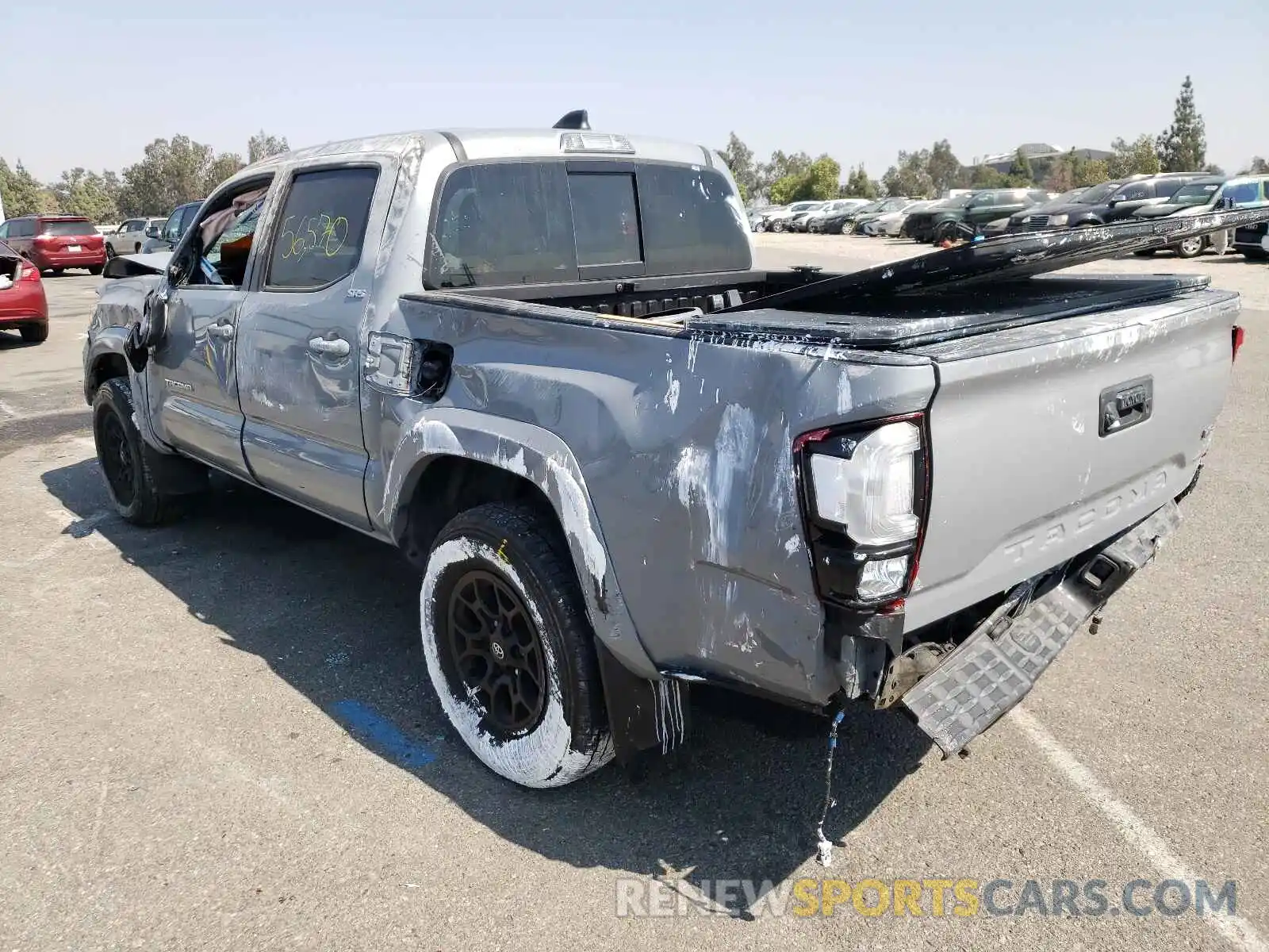 3 Photograph of a damaged car 3TMAZ5CN7MM141410 TOYOTA TACOMA 2021