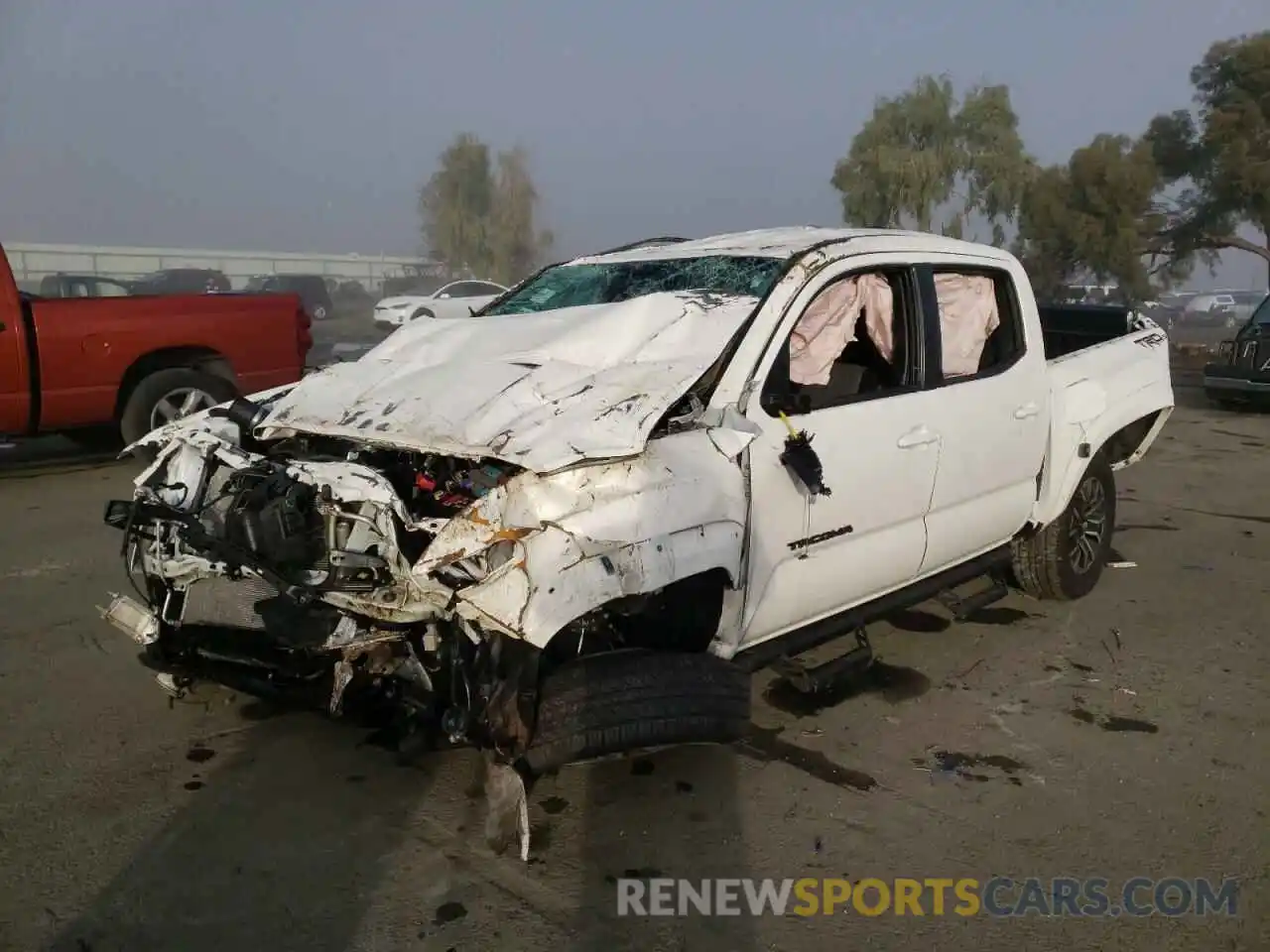 2 Photograph of a damaged car 3TMAZ5CN7MM145649 TOYOTA TACOMA 2021