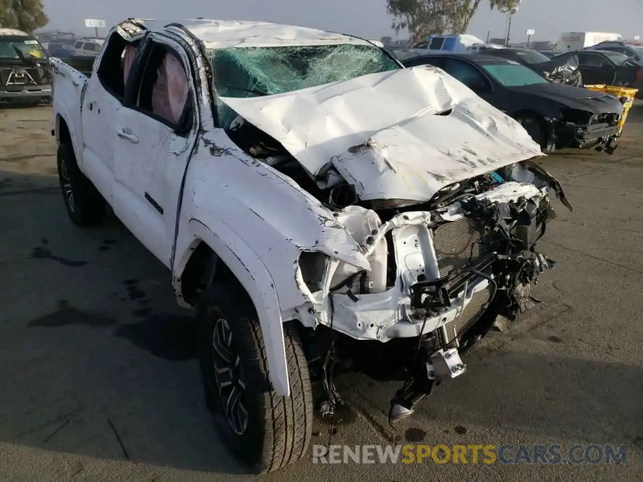 9 Photograph of a damaged car 3TMAZ5CN7MM145649 TOYOTA TACOMA 2021