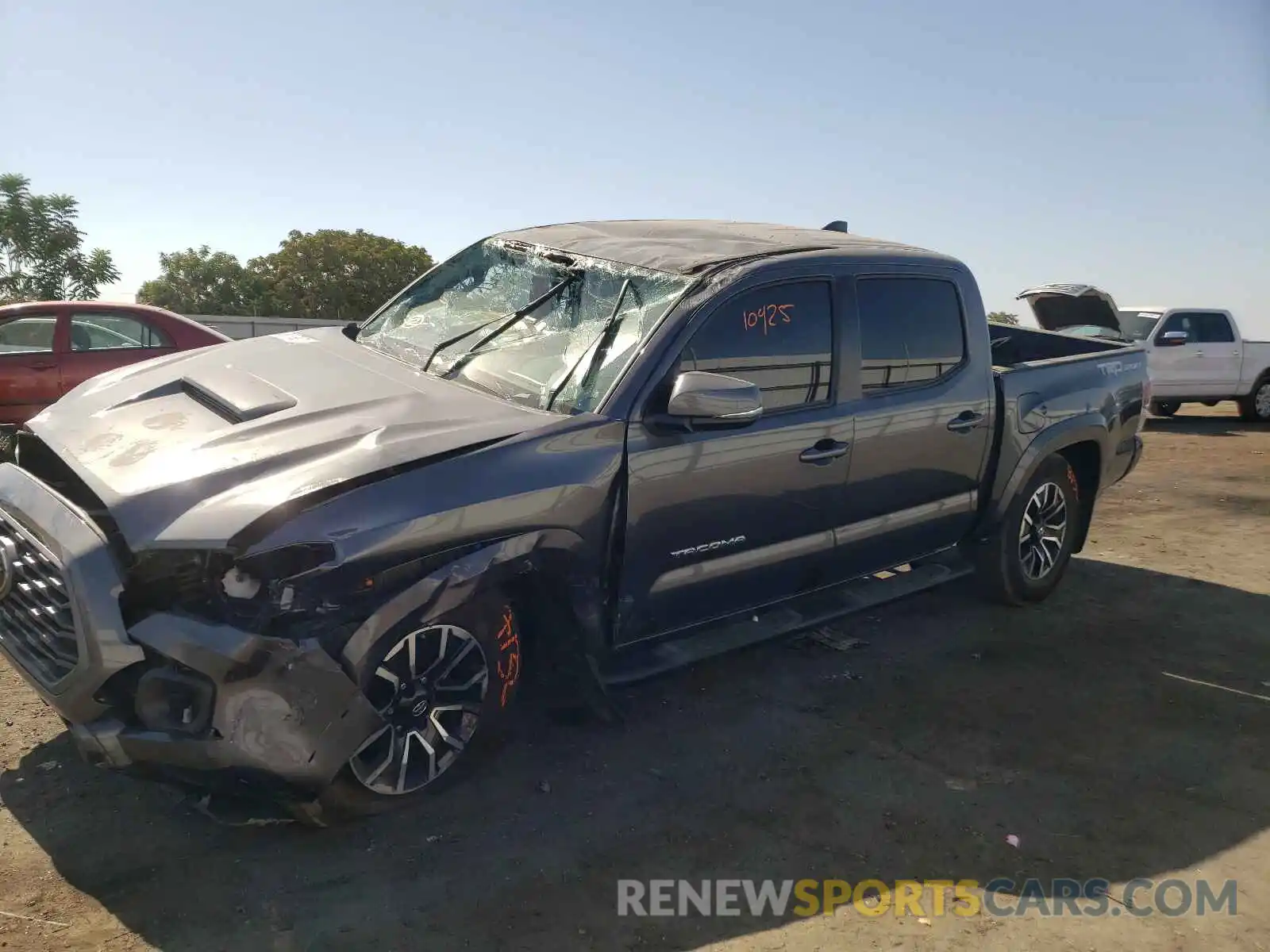 2 Photograph of a damaged car 3TMAZ5CN7MM145912 TOYOTA TACOMA 2021