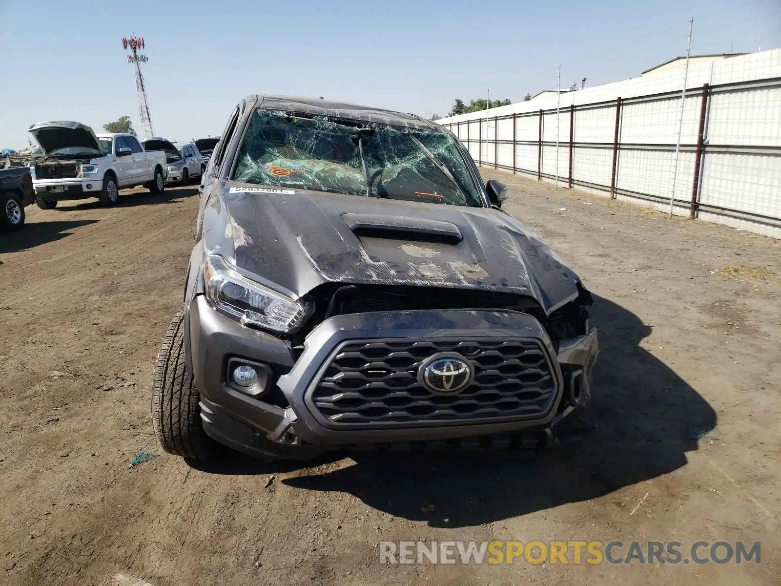 9 Photograph of a damaged car 3TMAZ5CN7MM145912 TOYOTA TACOMA 2021