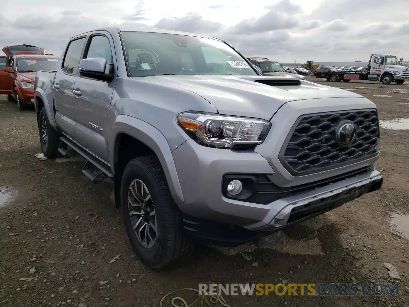 1 Photograph of a damaged car 3TMAZ5CN7MM146106 TOYOTA TACOMA 2021