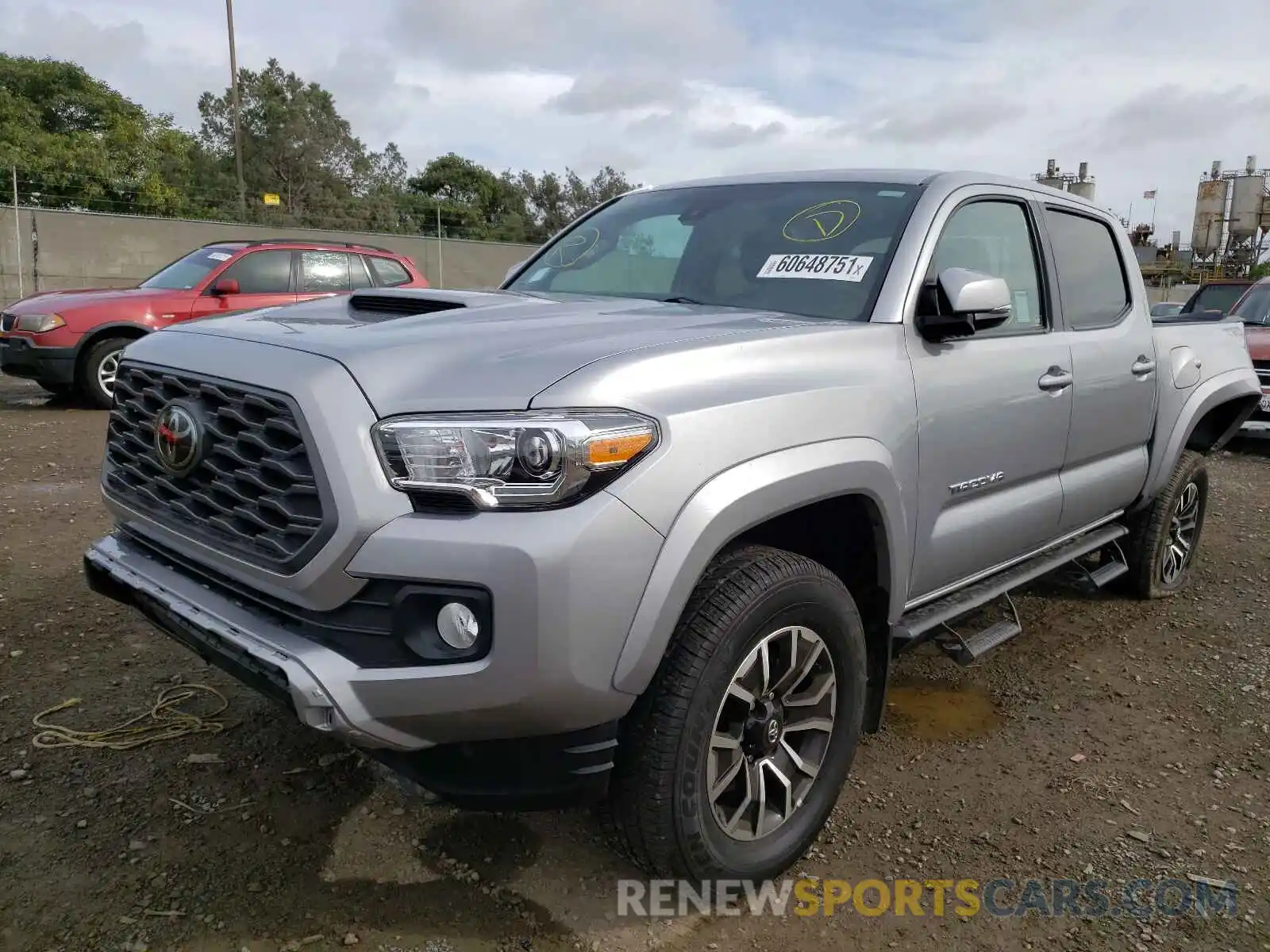 2 Photograph of a damaged car 3TMAZ5CN7MM146106 TOYOTA TACOMA 2021