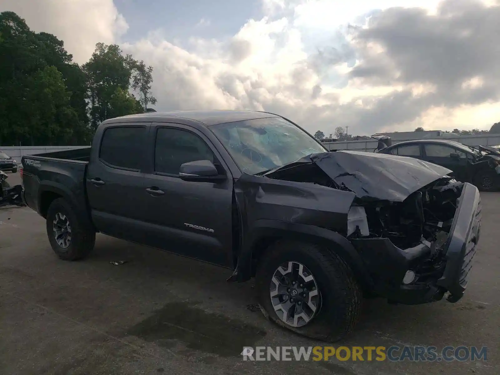 1 Photograph of a damaged car 3TMAZ5CN7MM147191 TOYOTA TACOMA 2021