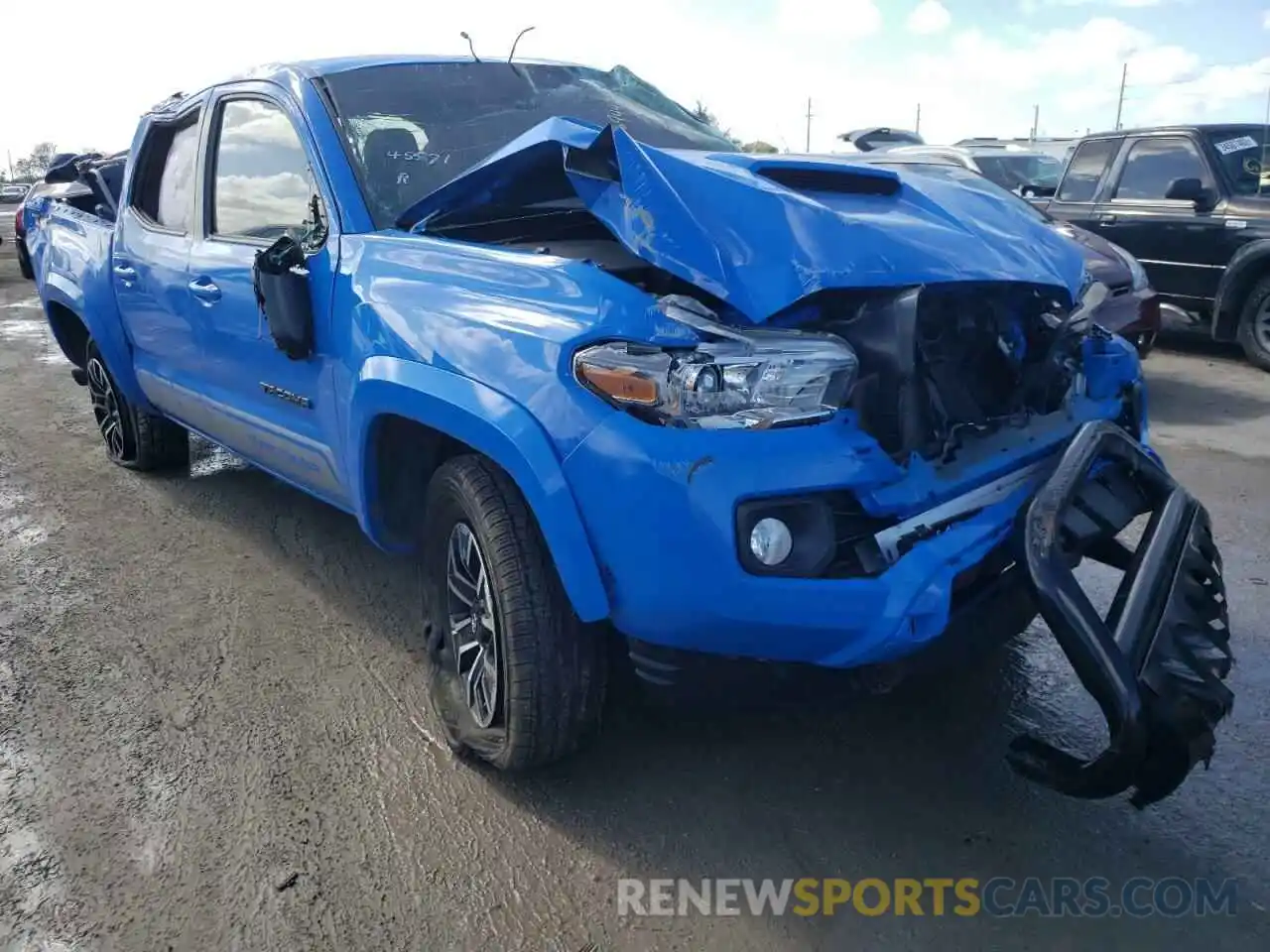 1 Photograph of a damaged car 3TMAZ5CN7MM147398 TOYOTA TACOMA 2021