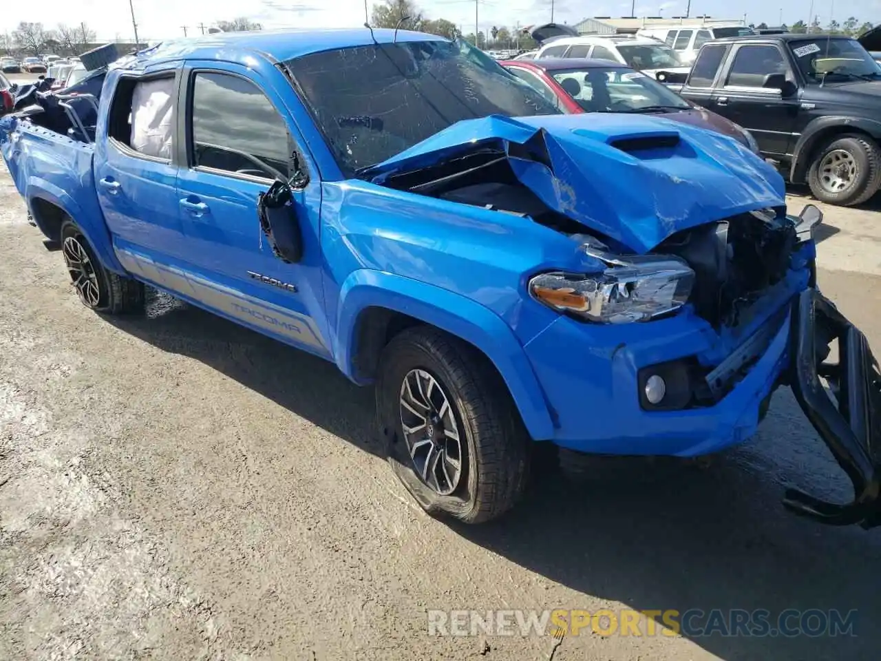 9 Photograph of a damaged car 3TMAZ5CN7MM147398 TOYOTA TACOMA 2021