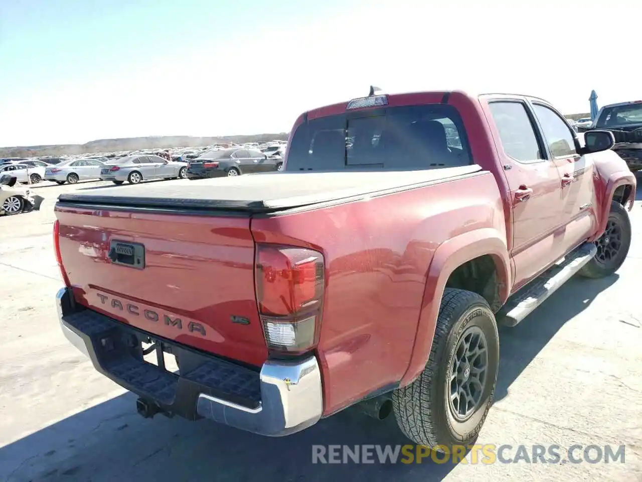 4 Photograph of a damaged car 3TMAZ5CN7MM150284 TOYOTA TACOMA 2021