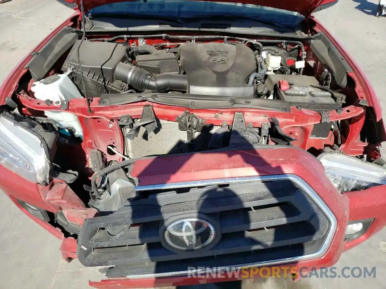 7 Photograph of a damaged car 3TMAZ5CN7MM150284 TOYOTA TACOMA 2021