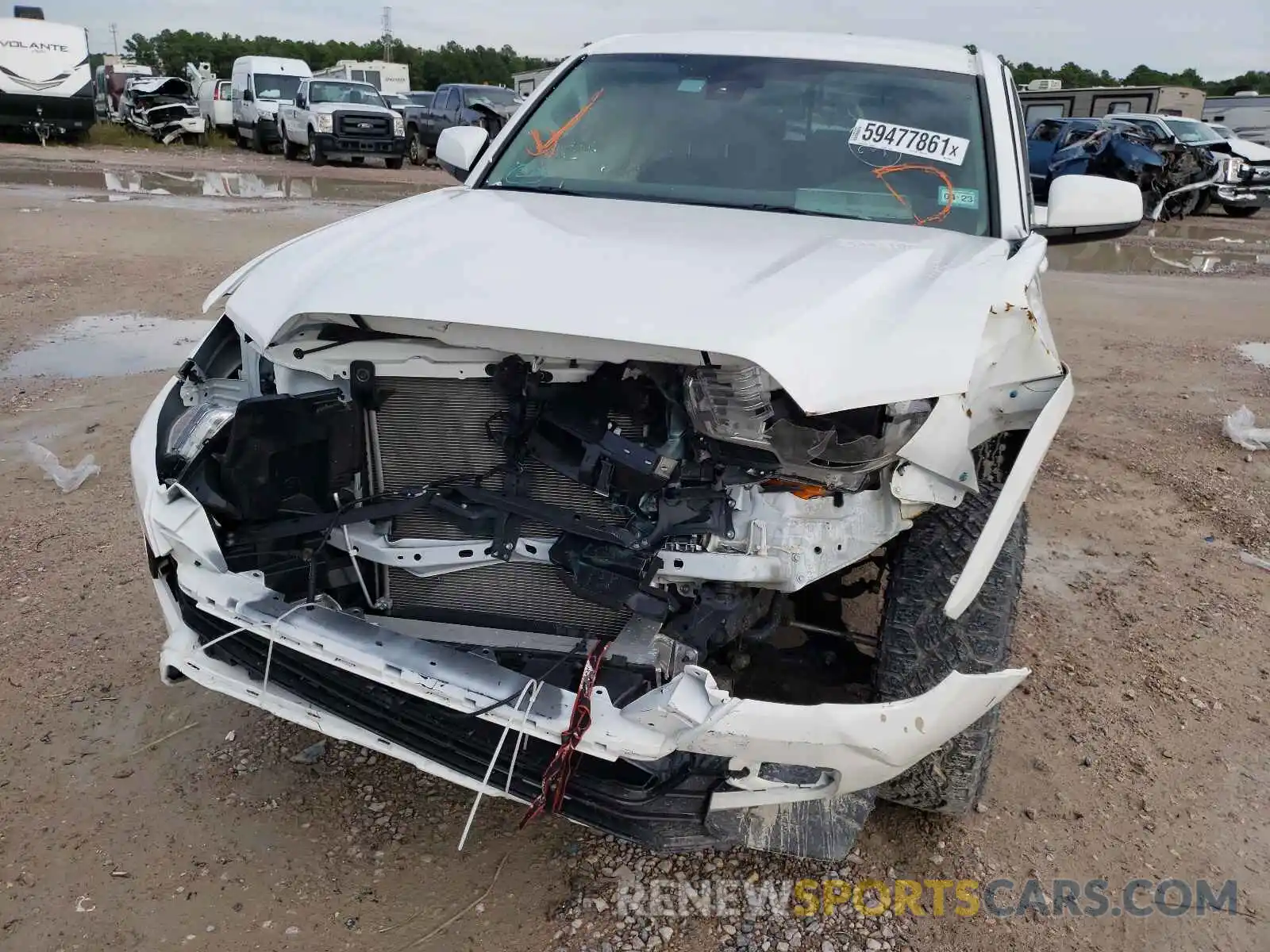 9 Photograph of a damaged car 3TMAZ5CN7MM152097 TOYOTA TACOMA 2021