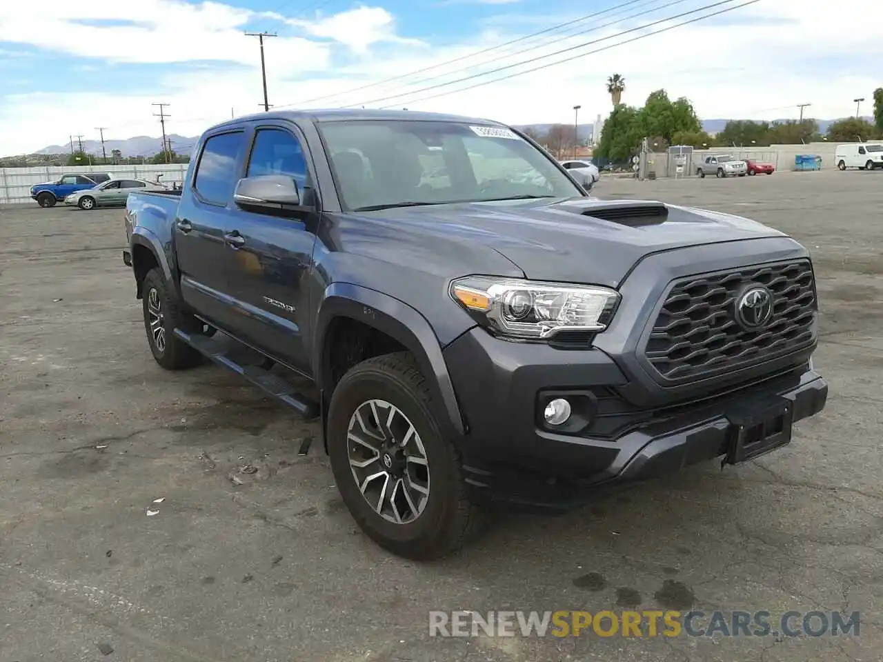 1 Photograph of a damaged car 3TMAZ5CN7MM153105 TOYOTA TACOMA 2021