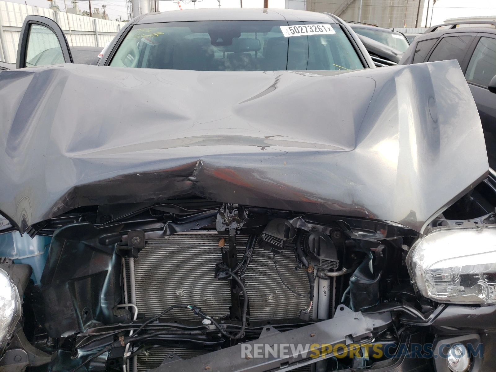 7 Photograph of a damaged car 3TMAZ5CN7MM153329 TOYOTA TACOMA 2021