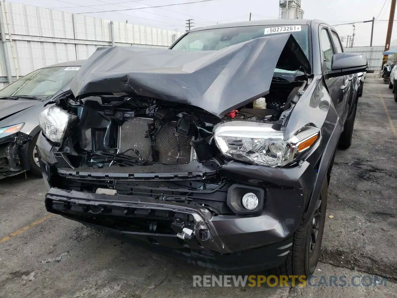 9 Photograph of a damaged car 3TMAZ5CN7MM153329 TOYOTA TACOMA 2021