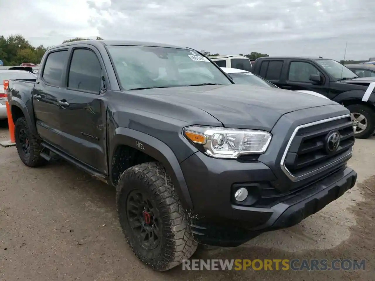 1 Photograph of a damaged car 3TMAZ5CN7MM156196 TOYOTA TACOMA 2021