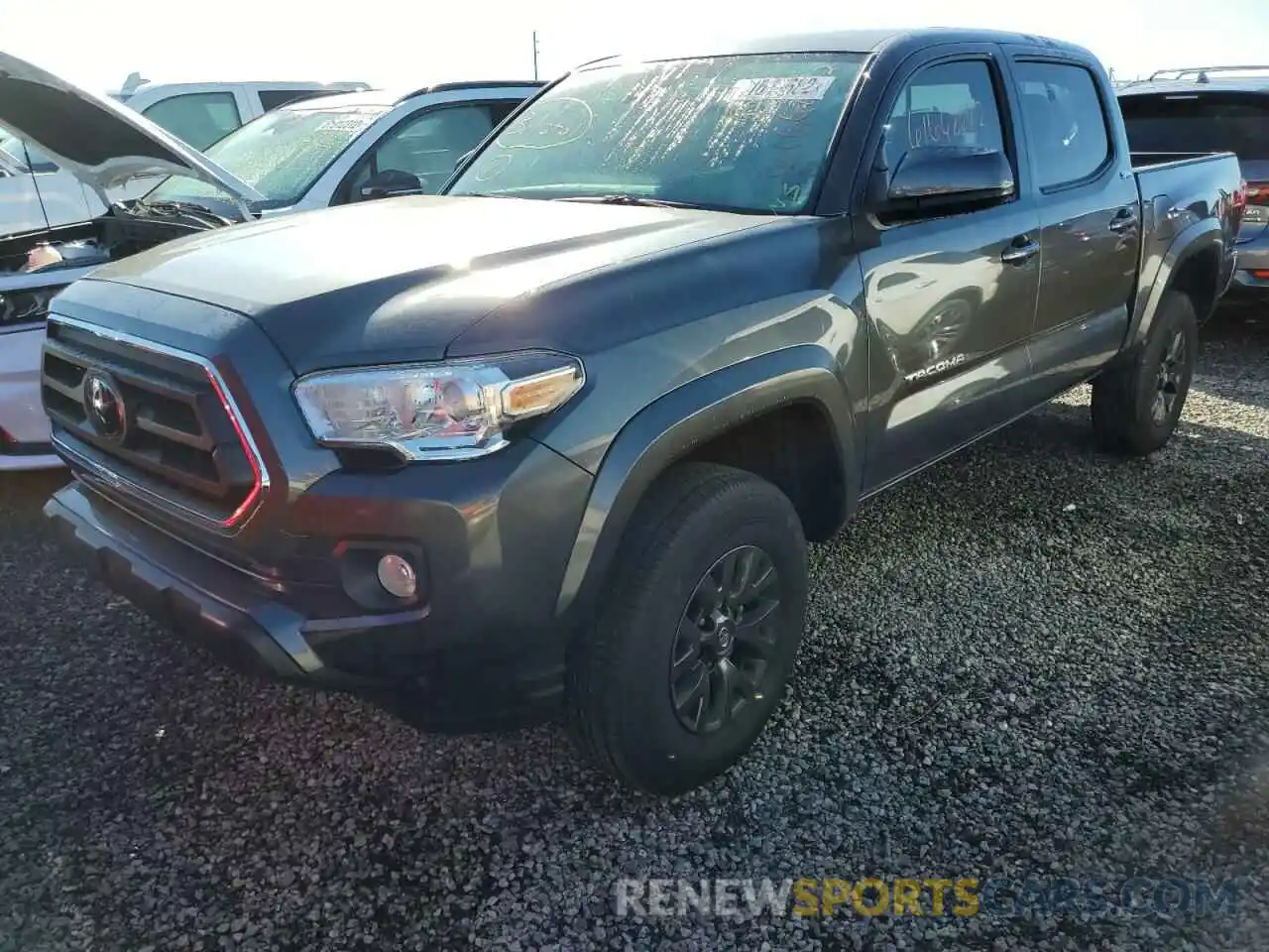 2 Фотография поврежденного автомобиля 3TMAZ5CN7MM156795 TOYOTA TACOMA 2021