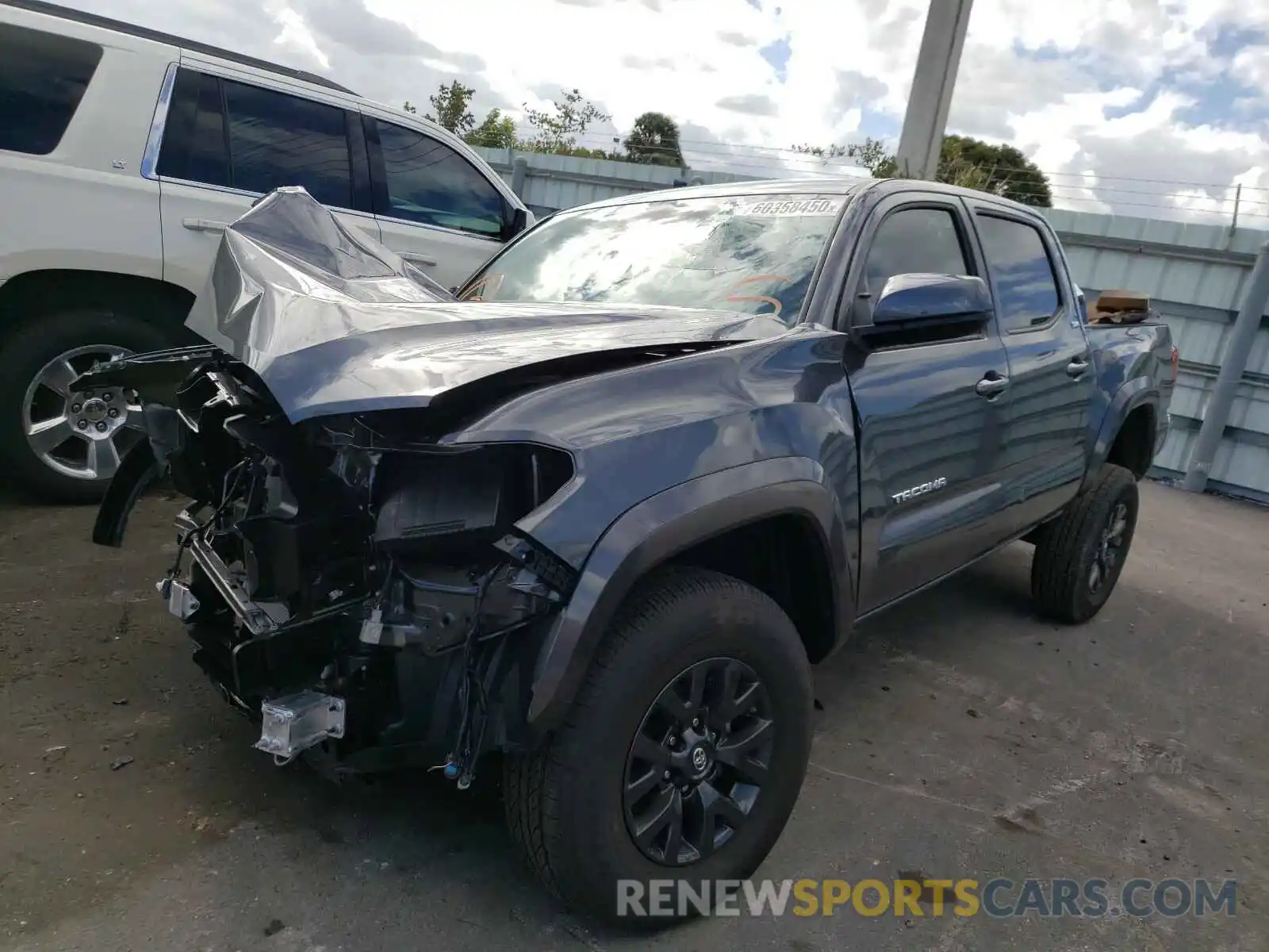 2 Photograph of a damaged car 3TMAZ5CN8MM142744 TOYOTA TACOMA 2021