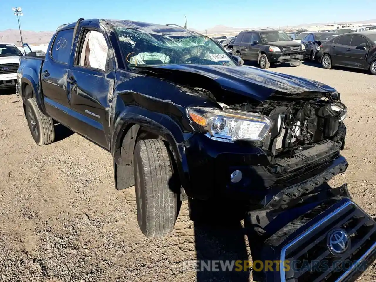 1 Photograph of a damaged car 3TMAZ5CN8MM143120 TOYOTA TACOMA 2021