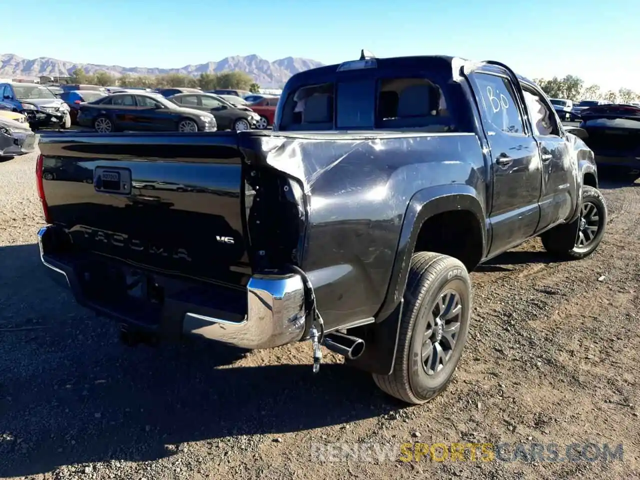 4 Photograph of a damaged car 3TMAZ5CN8MM143120 TOYOTA TACOMA 2021