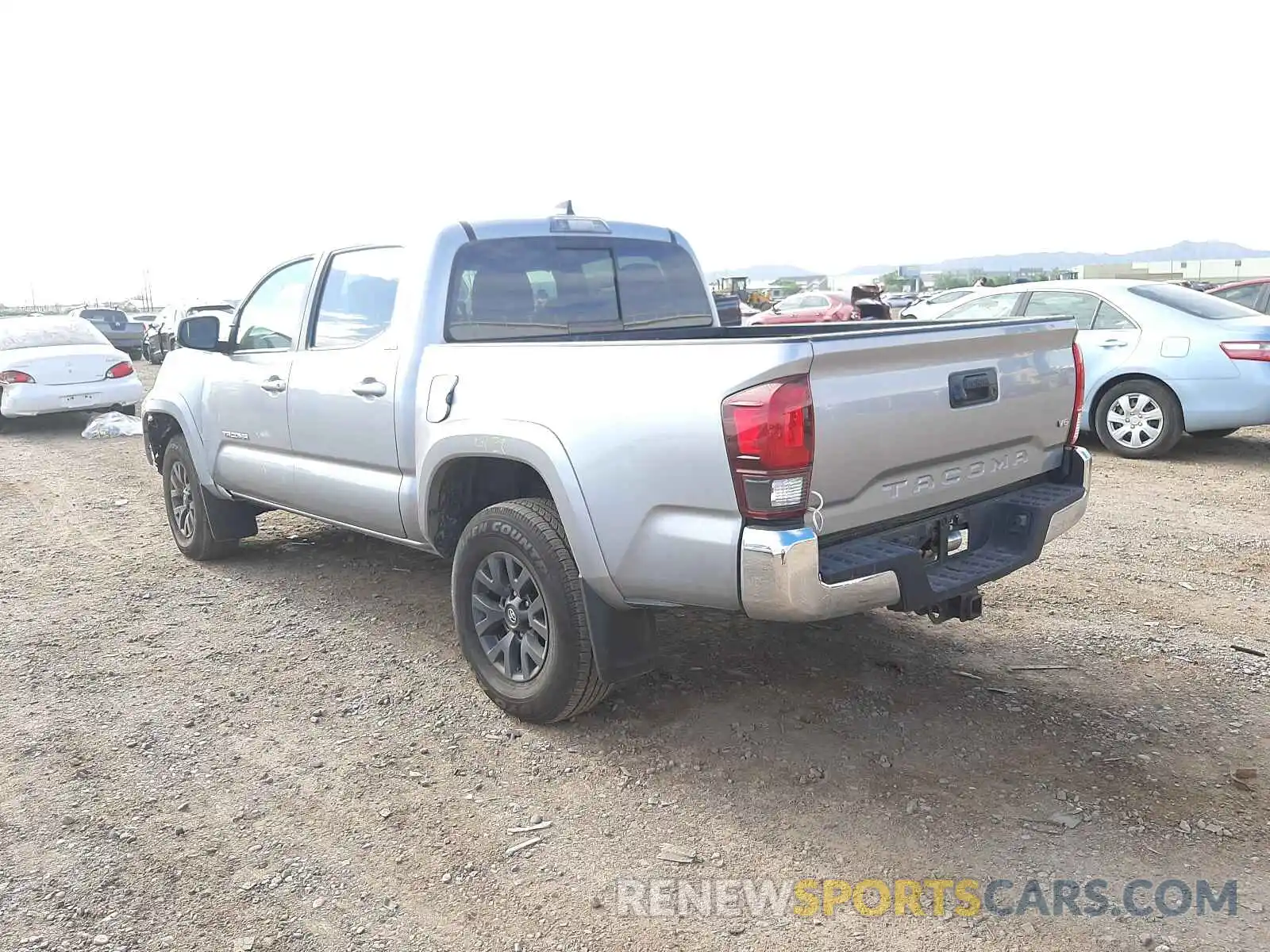 3 Photograph of a damaged car 3TMAZ5CN8MM143716 TOYOTA TACOMA 2021