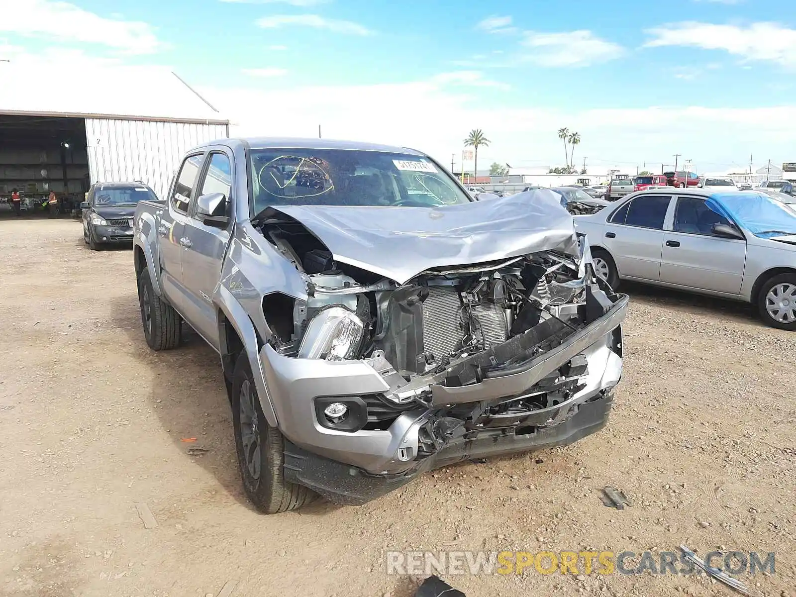 9 Photograph of a damaged car 3TMAZ5CN8MM143716 TOYOTA TACOMA 2021