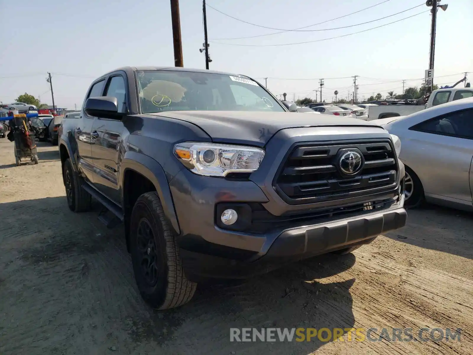 1 Photograph of a damaged car 3TMAZ5CN8MM145918 TOYOTA TACOMA 2021