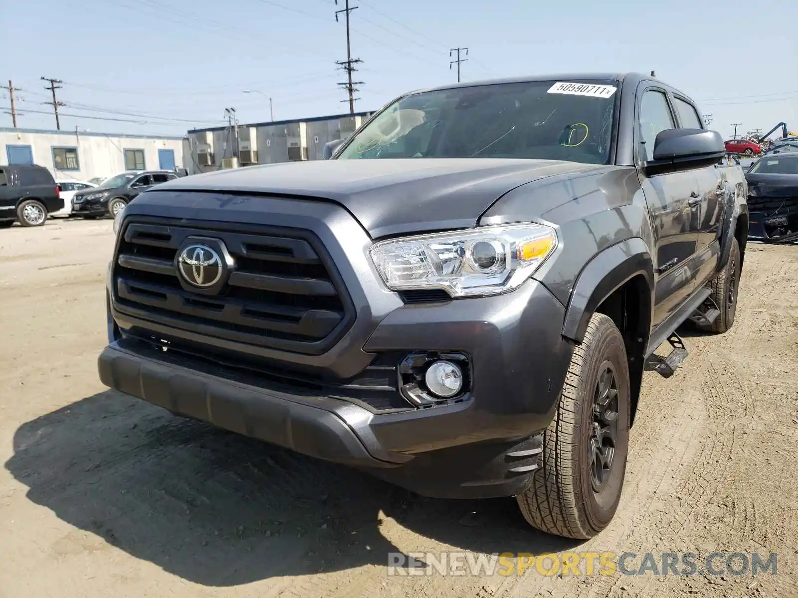 2 Photograph of a damaged car 3TMAZ5CN8MM145918 TOYOTA TACOMA 2021