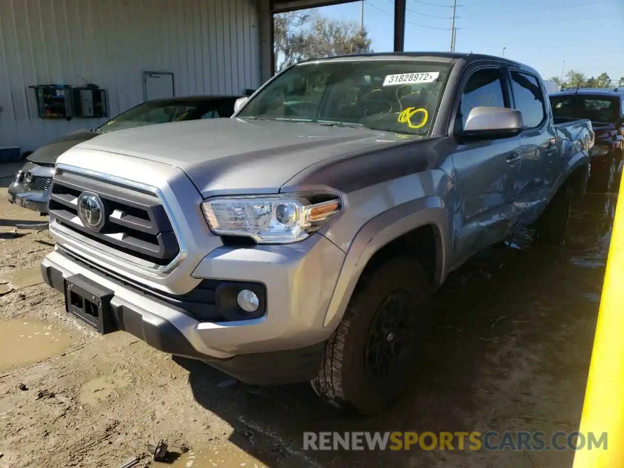 2 Photograph of a damaged car 3TMAZ5CN8MM146969 TOYOTA TACOMA 2021