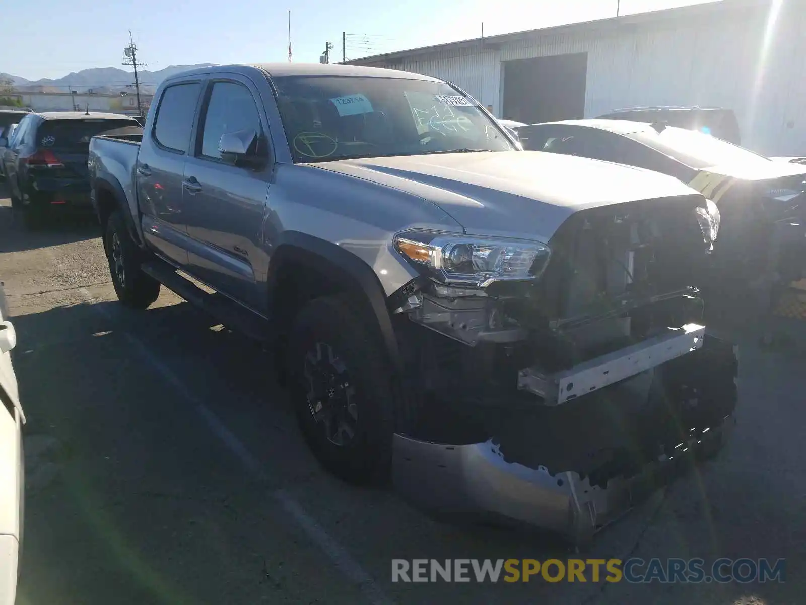 1 Photograph of a damaged car 3TMAZ5CN8MM147006 TOYOTA TACOMA 2021