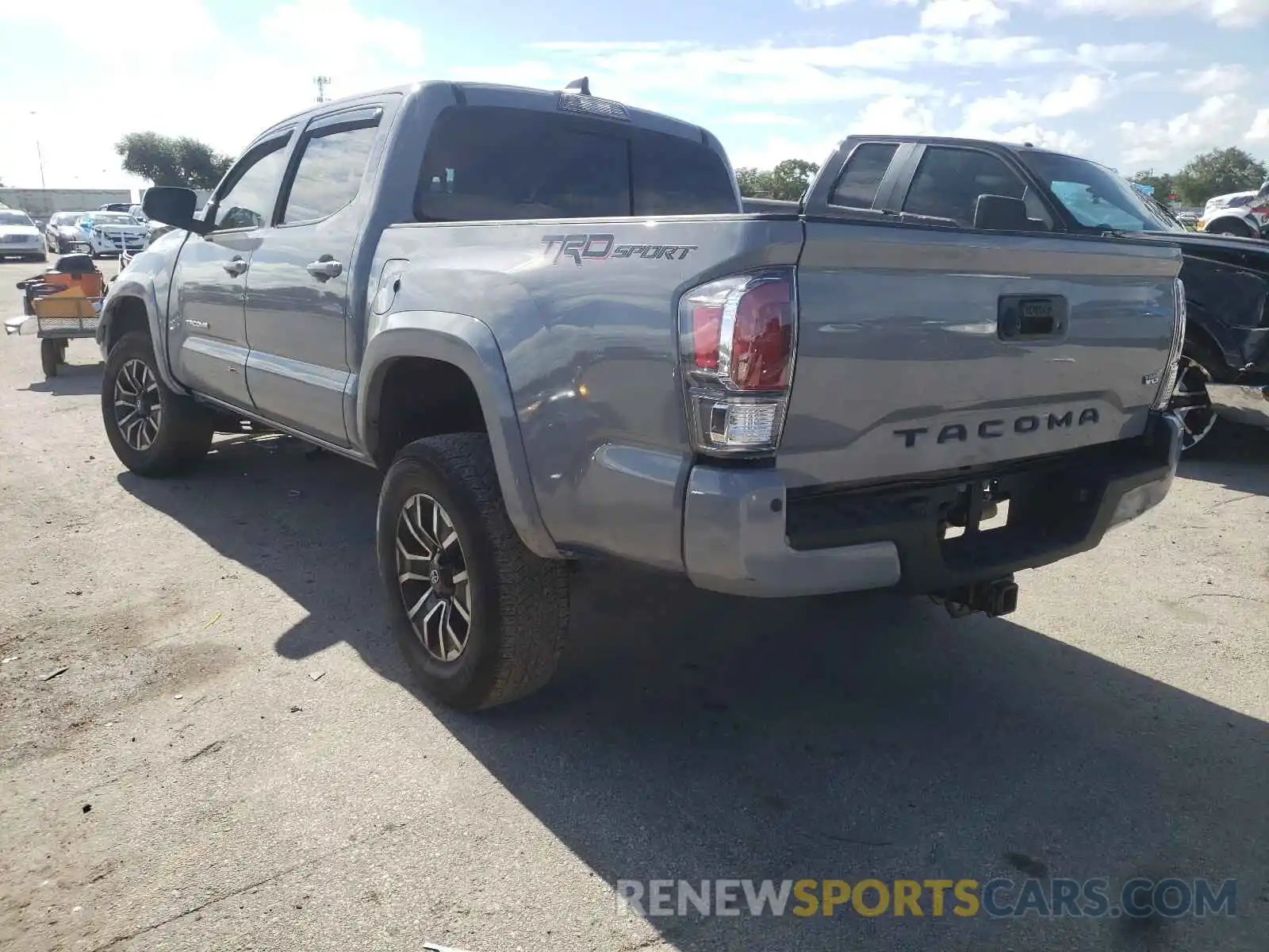 3 Photograph of a damaged car 3TMAZ5CN8MM149659 TOYOTA TACOMA 2021