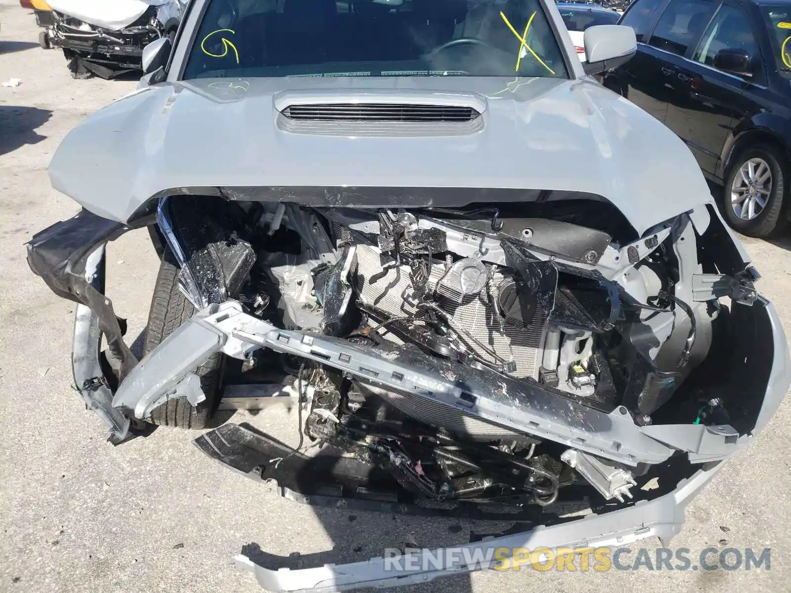 7 Photograph of a damaged car 3TMAZ5CN8MM149659 TOYOTA TACOMA 2021