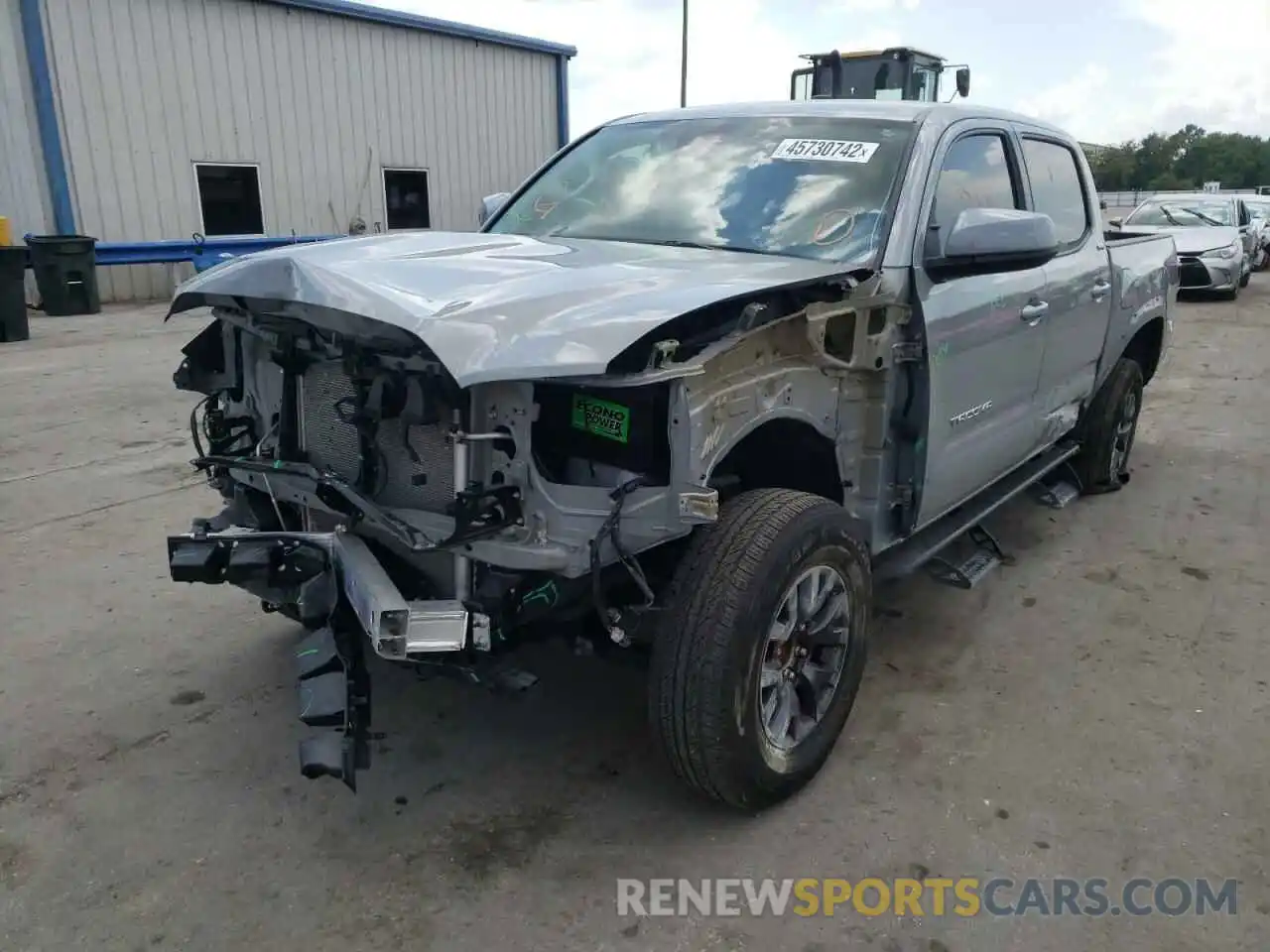 2 Photograph of a damaged car 3TMAZ5CN8MM151265 TOYOTA TACOMA 2021