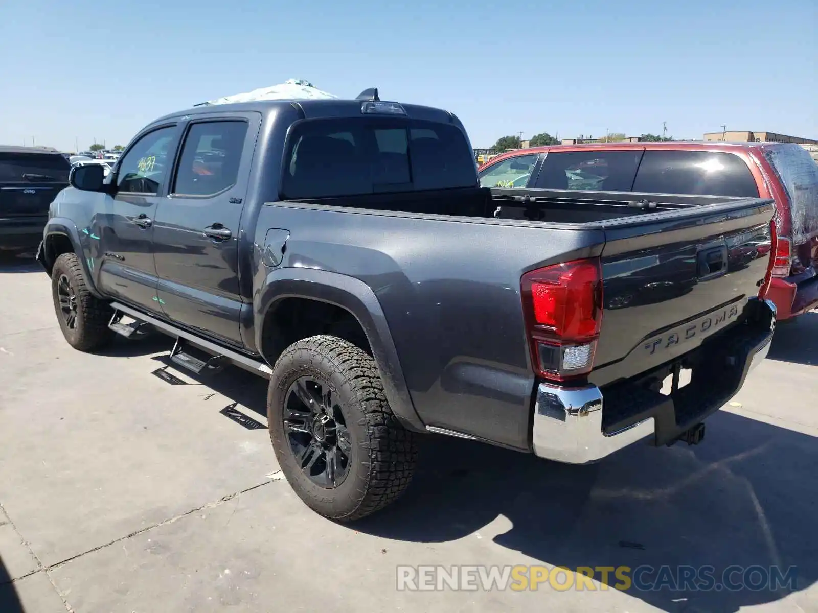 3 Photograph of a damaged car 3TMAZ5CN8MM152965 TOYOTA TACOMA 2021